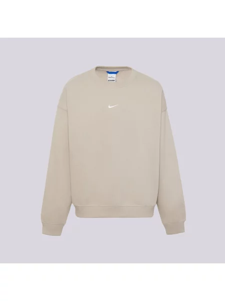 Nike Bluza G Nsw Studio Flc Bxy Os Lbr Girl beżowa