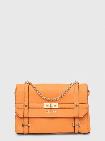 Torebka crossbody Guess pomarańczowa