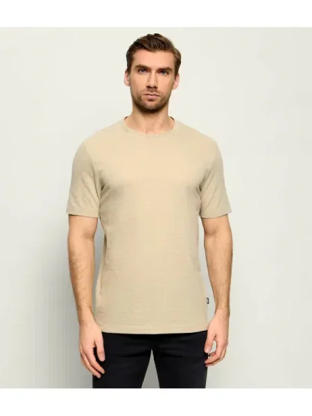BOSS BLACK Tricou Tiburt negru