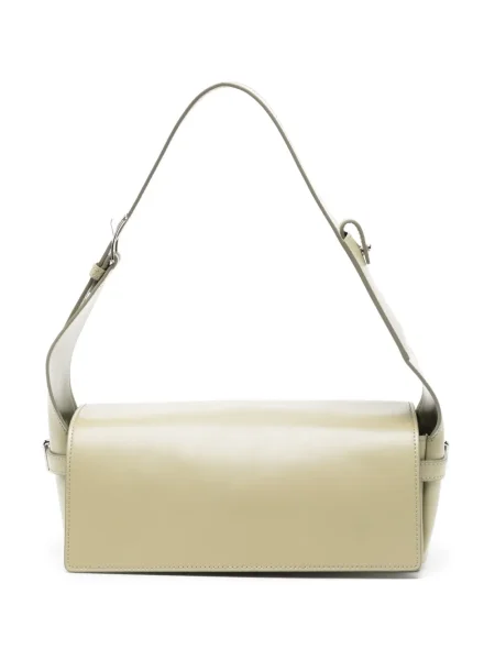 Geanta de piele Open Yy din piele verde