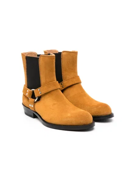 Buty do kostki dziecięce Gallucci brązowe