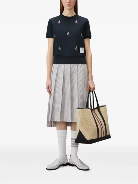 Tricou Thom Browne albastru