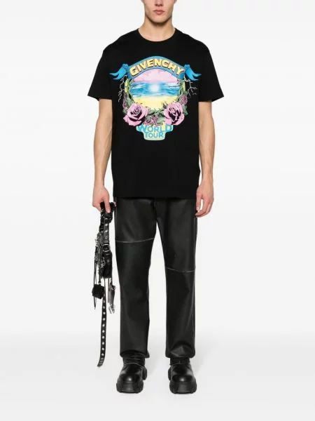 Marškinėliai Givenchy juoda