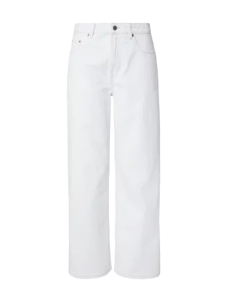 WEEKDAY Jeans Missy denim alb