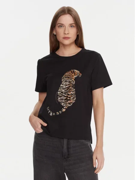 LOLA CASADEMUNT T-Shirt czarny