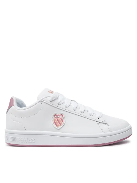 Sneakerși K-swiss alb