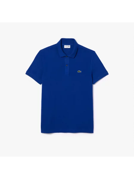 Поло Lacoste синее