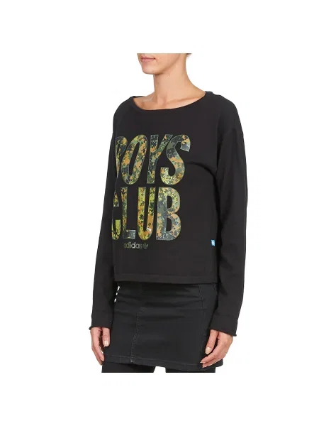 Kötött ruha Adidas fekete