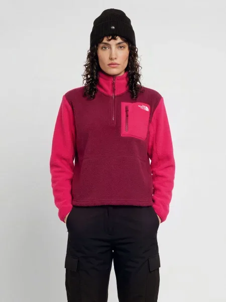 The North Face Fleecový Svetr Yumiori tmavě / růžová červená