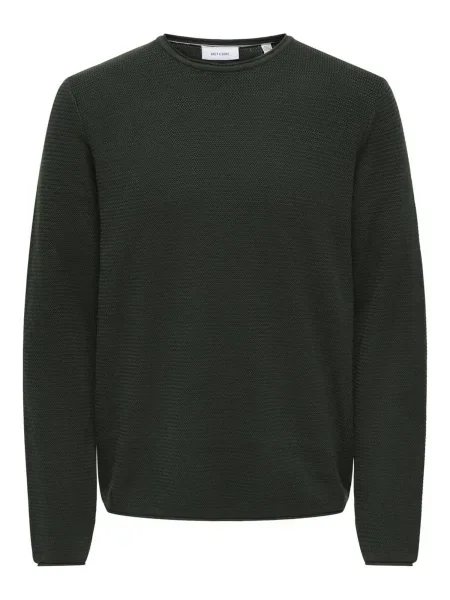 Only & Sons Pulover ONSEric pin verde