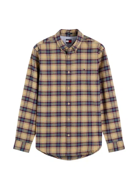 Lung cămașă Tommy Hilfiger în carouri