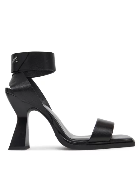 Sandali Patrizia Pepe črna
