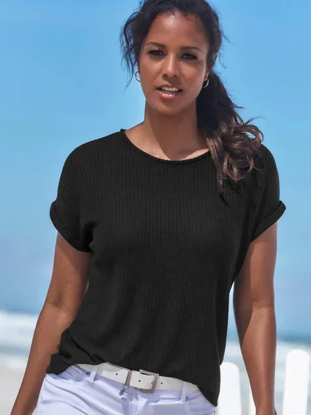 VIVANCE Tricou negru