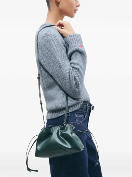 Geantă Tory Burch cu cordon verde