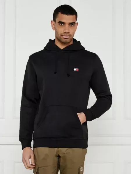 Tommy Jeans Pulóver fekete