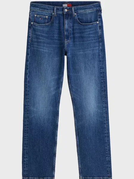Прямые джинсы Tommy Jeans синие