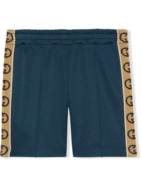 Spodnie dziecięce Gucci niebieskie
