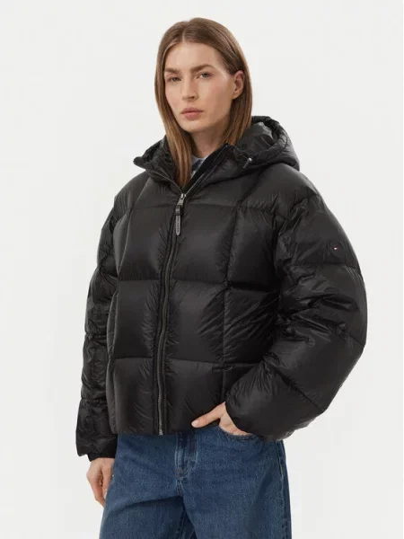 Tommy Hilfiger Kurtka puchowa czarny