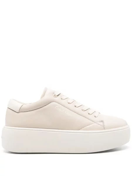 Sneakerși Calvin Klein din piele