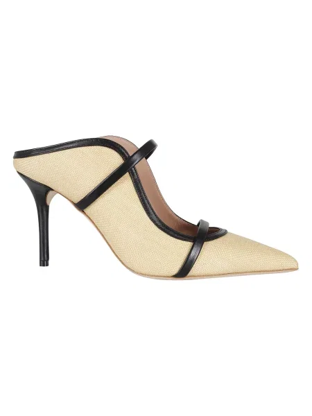 Klapki mules Malone Souliers beżowe
