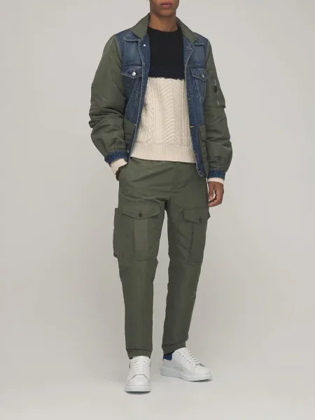 Kožené tenisky Alexander Mcqueen biela