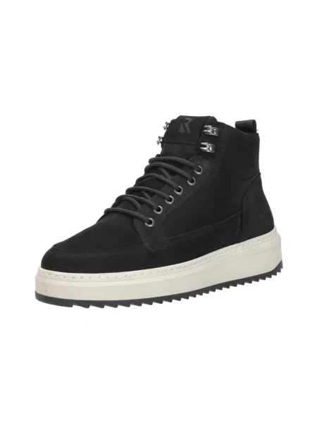 Sneakersy Rehab skórzane czarne