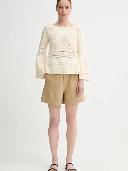 BA&SH sweter DAXIE beżowy