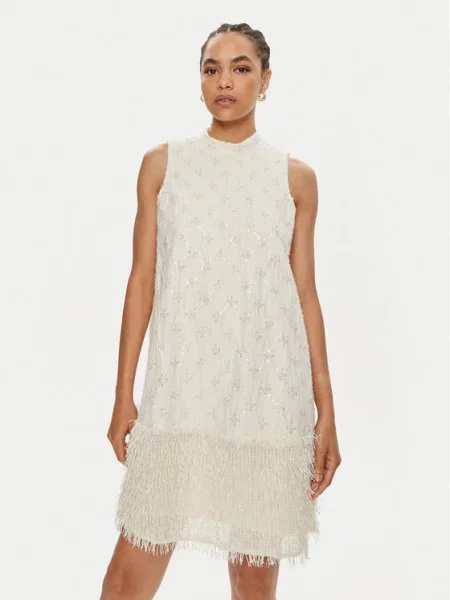 Bruuns Bazaar Rochie cocktail Narina Écru