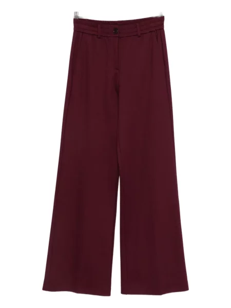 Pantaloni palazzo Patrizia Pepe roșu