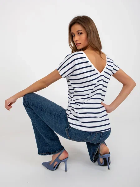 Tricou Fashionhunters alb