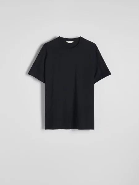 Reserved Tricou regular din negru
