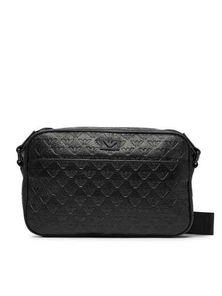 Torba za okrog pasu Emporio Armani črna