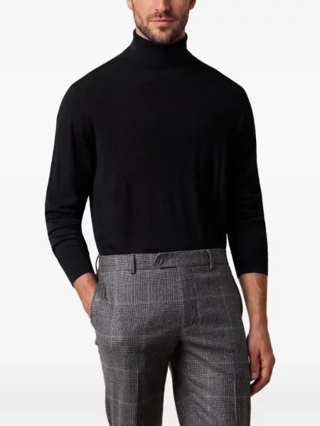 Vilnonis golfas Brooks Brothers juoda