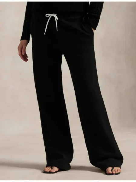 POLO RALPH LAUREN Pantaloni de trening | Relaxed fit negru