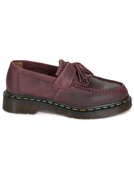 Mokasíny Dr. Martens červená