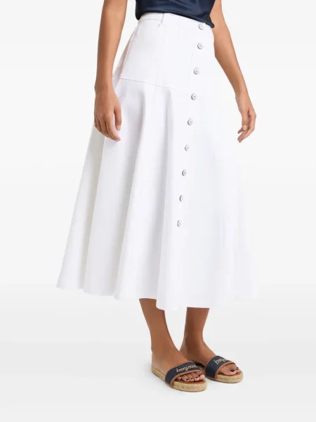 Spódnica plisowana Cinq A Sept biała