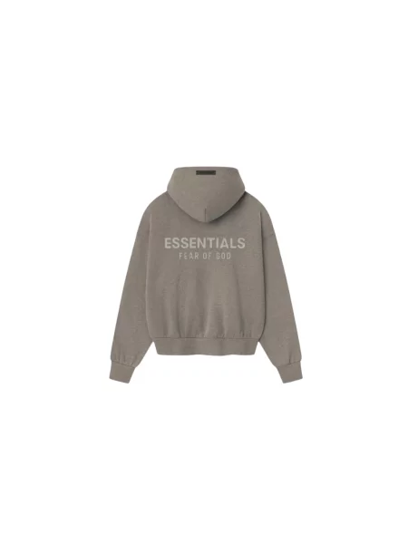 Bluza z kapturem Fear Of God polarowa klasyczna szara