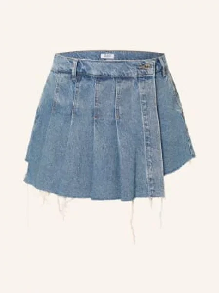 Liu Jo Spódniczka Z Kamieniami Ozdobnymi blau