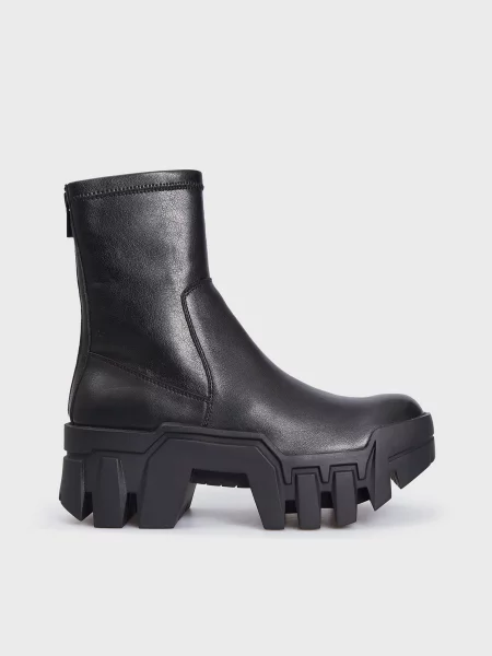 Кожаные ботинки Prpy черные