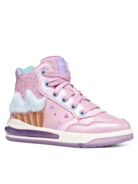 Geox SKETLITE sneakers detské ružová