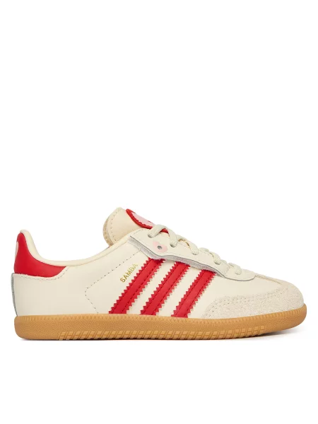 Laisvalaikio batai adidas Samba Og Comfort Closure Elastic Lace Kreminė