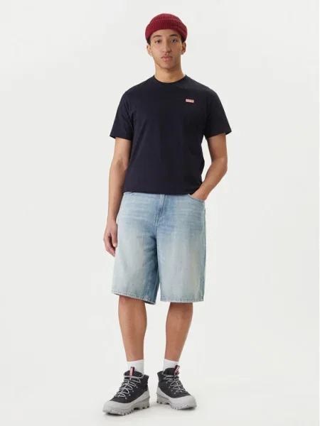Hunter Póló Essentials Regular Fit sötétkék