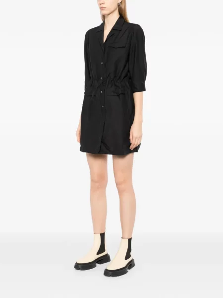 Gulerat rochie mini Jnby negru