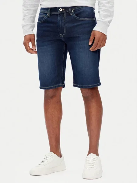 Jeans kratke hlače Pepe Jeans modra