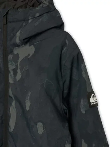 Snowboardová bunda Quiksilver šedá