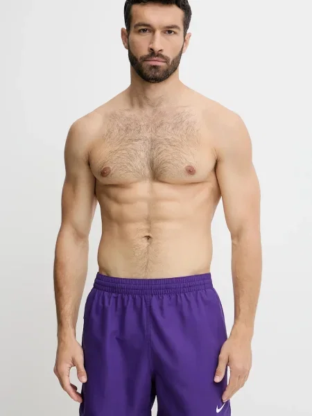 Плувни шорти Nike лилаво виолетово