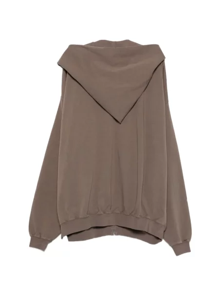 Hanorac cu glugă Rick Owens Drkshdw maro