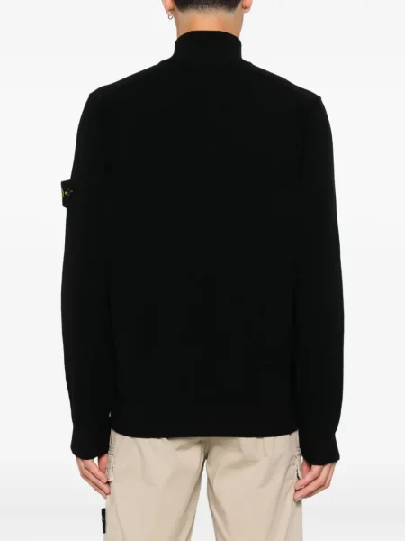 Pulover Stone Island cu strasuri albastru