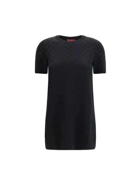 Sukienka Gucci wełniana czarna