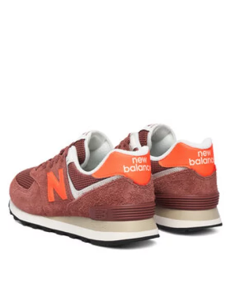 New balance Tenisky / burgundská červeň oranžová